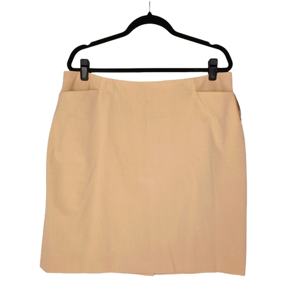 APOSTROPHE ESSENTIALS Gold Sand Skirt NWT Size 18 - Picture 1 of 9